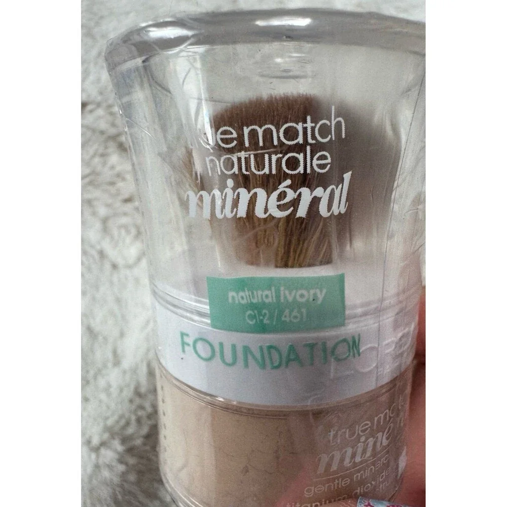 L'Oreal Paris True Match Mineral Foundation Powder C-1-2/ 416 Natural Ivory NEW